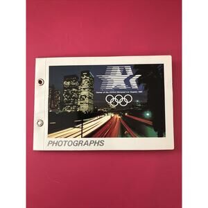 Vintage 1984 Los Angeles Olympics USA Souvenir Photo Album‎ 4"×6"